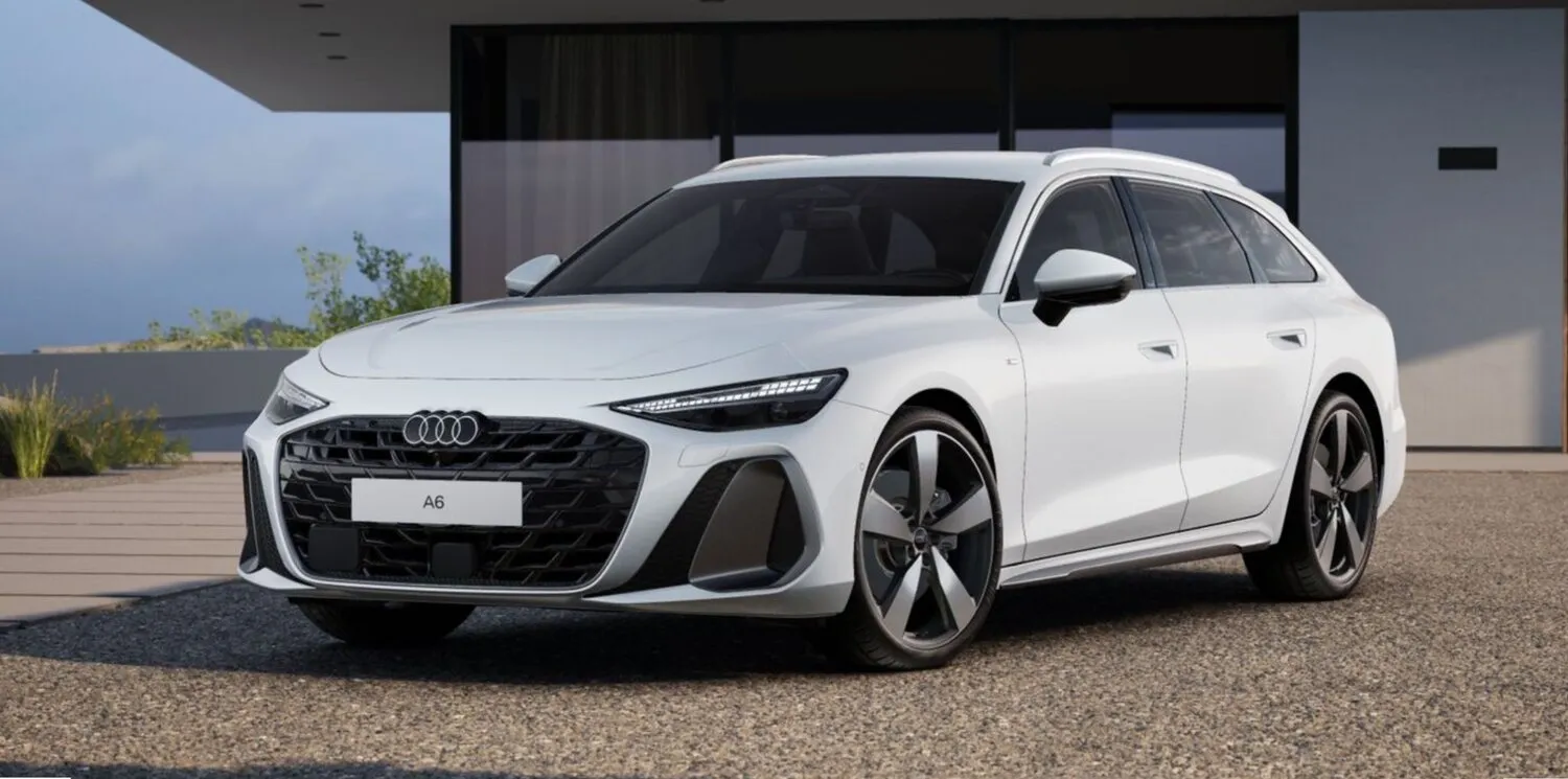 Stock — Audi A6 — stock vs redesign
