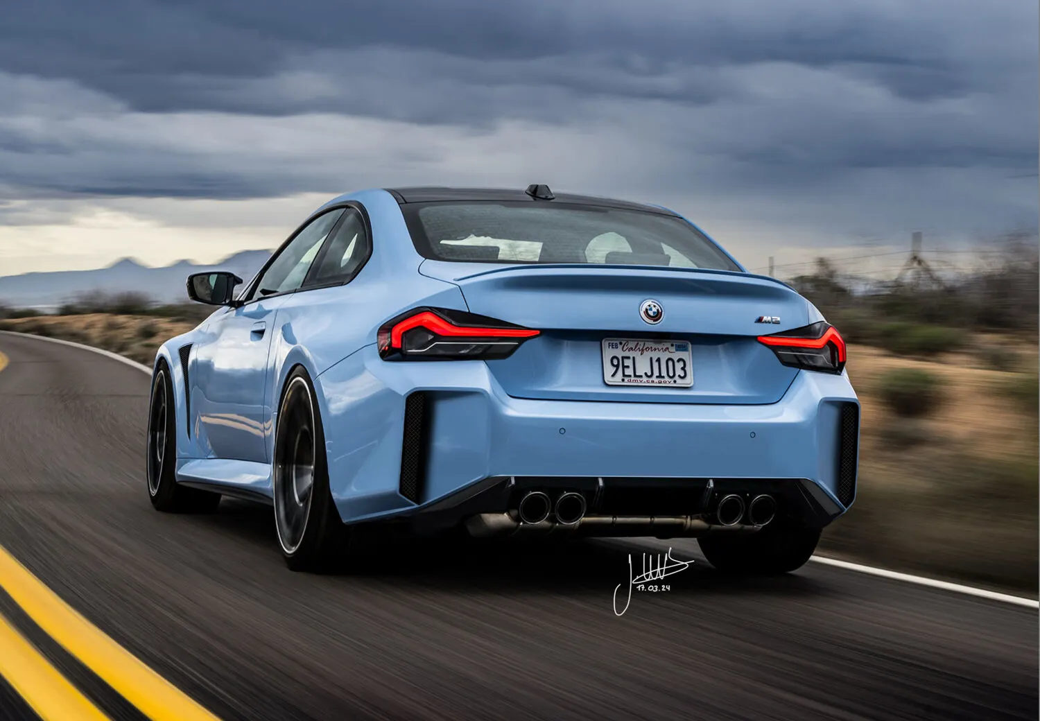 Redesign — BMW M2 — stock vs redesign
