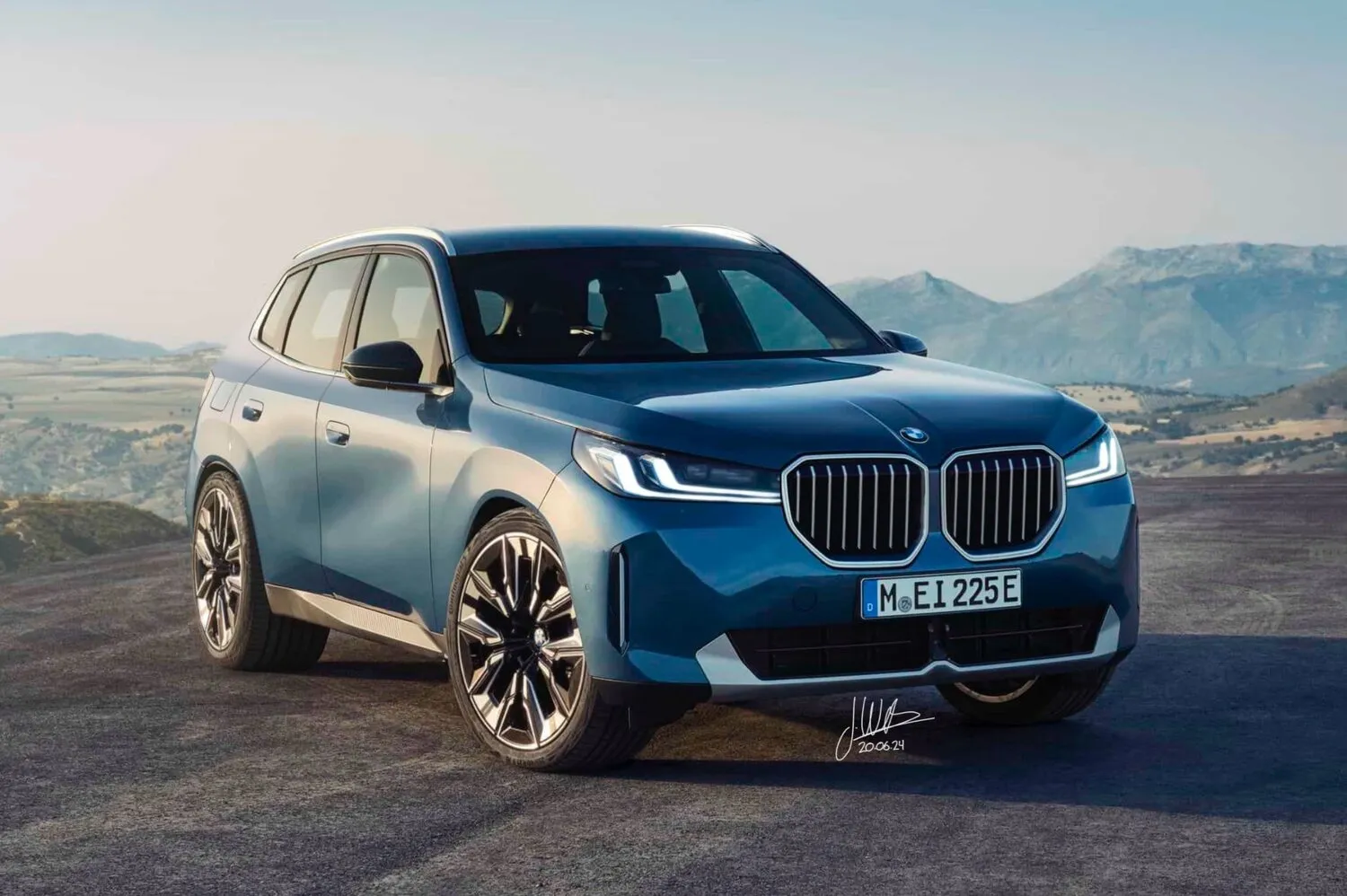 Redesign — BMW X3 — stock vs redesign