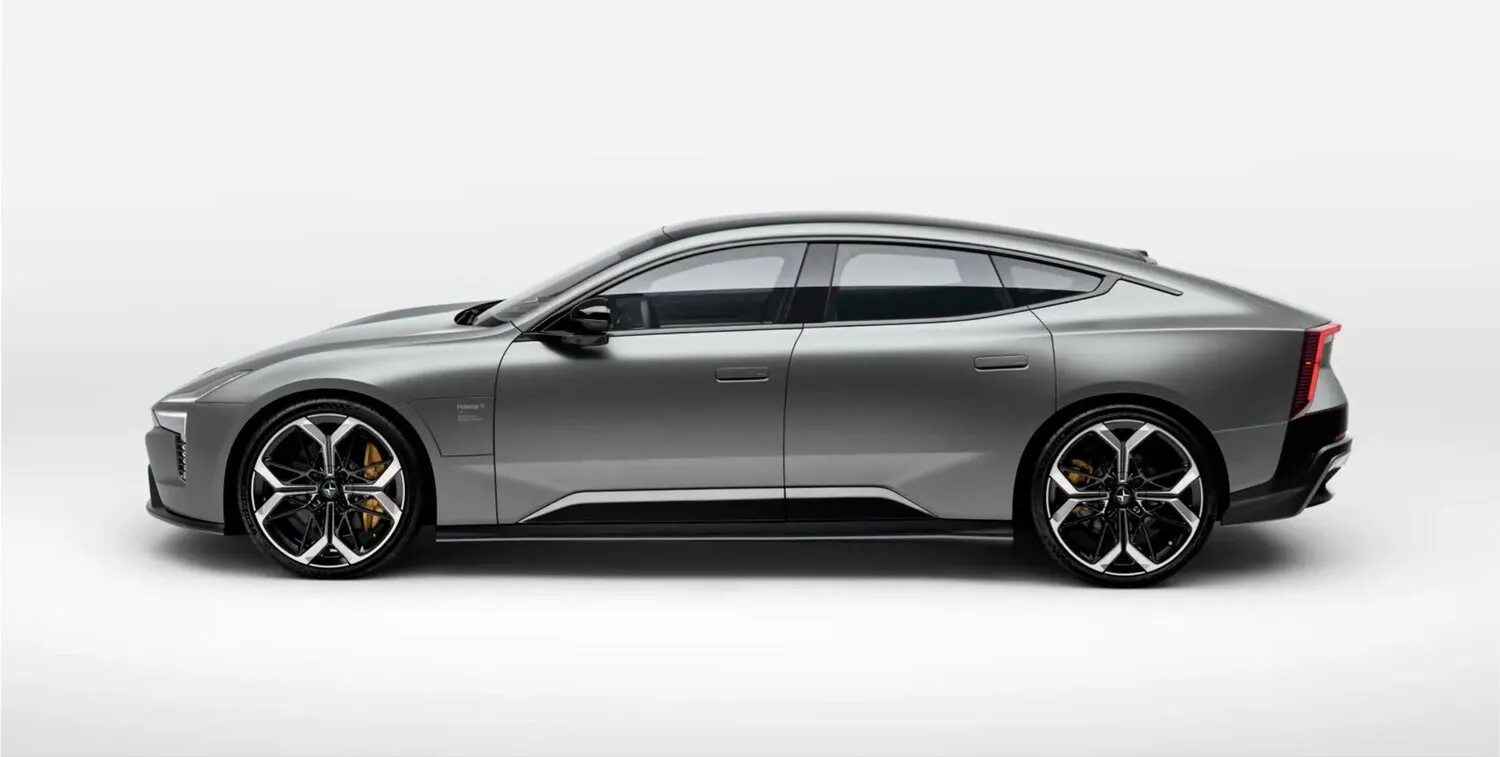 Stock — Polestar / Volvo Polestar 5 — stock vs redesign
