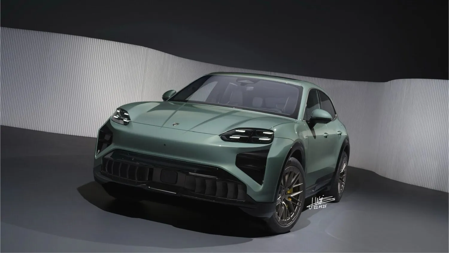 Redesign — Porsche Cayenne Turbo — stock vs redesign