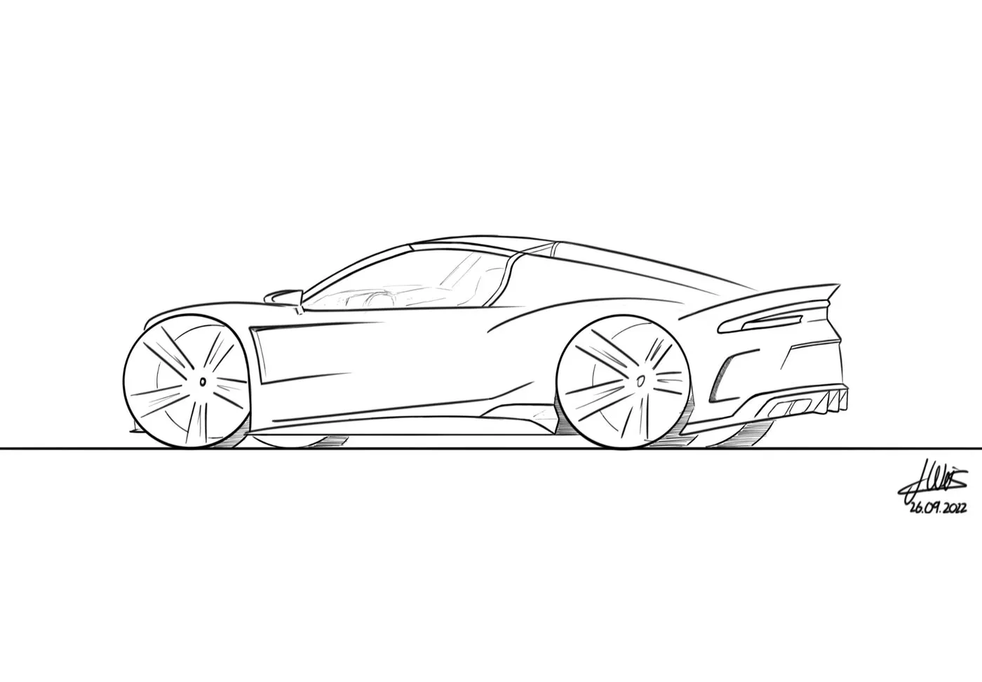 Sketch — Digital design study build-up