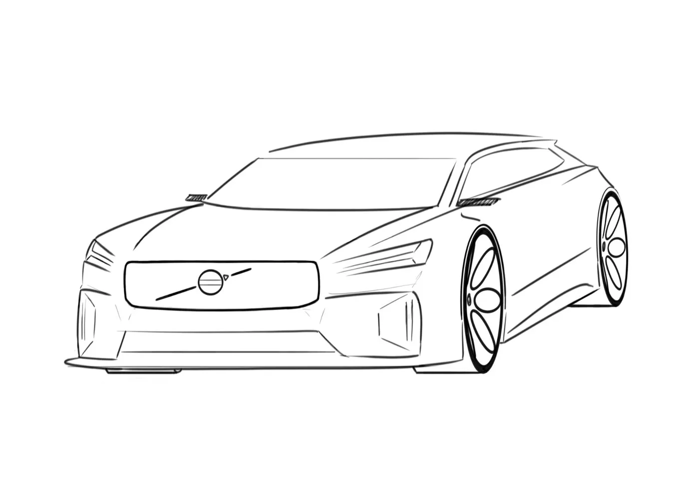 Sketch — Digital design study build-up