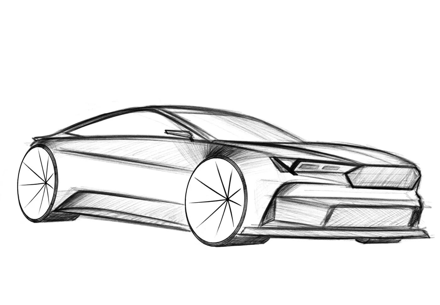 Sketch — Digital design study build-up