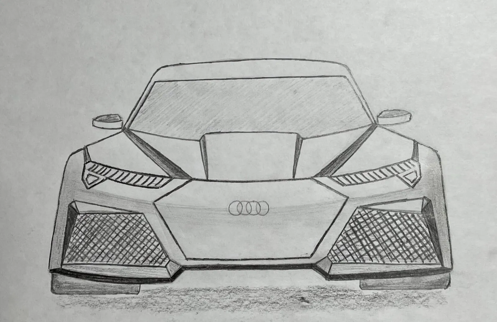 Final — Pencil design study build-up