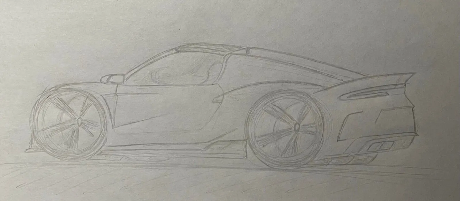 Final — Pencil design study build-up